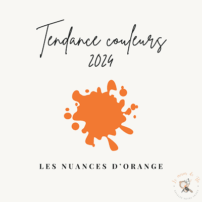 Les tendances couleurs printemps-été 2024 mettent le orange à l'honneur, les conseils en image du Miroir de Flo en Vendée